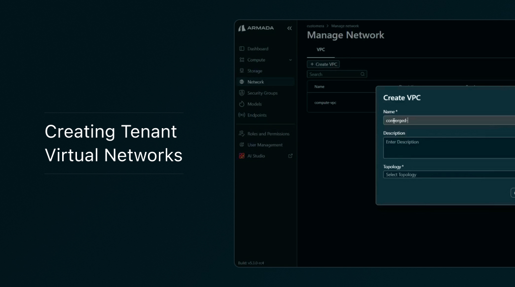 Creating Tenant Virtual Networks